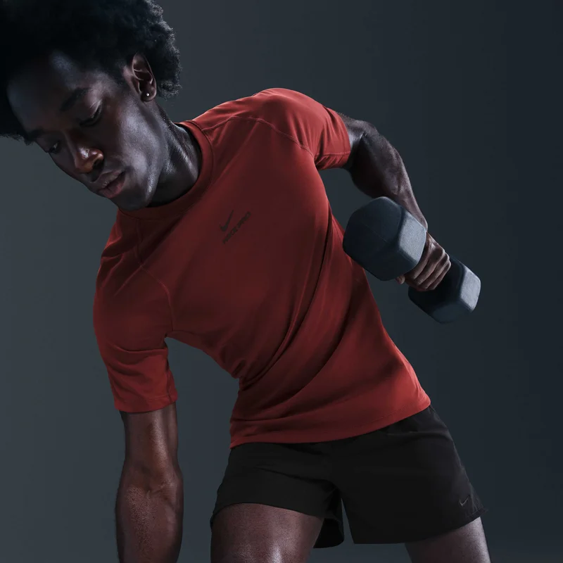 Nike Pink Men's Pro Dri-FIT Training Top for Men | Best Price UAE
